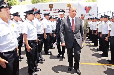 Aumentan salario a policías de Querétaro