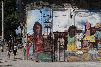 Realidad en lienzos de concreto