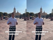 El alcalde de Querétaro, Felifer Macías, presenta la agenda cultural de septiembre y octubre