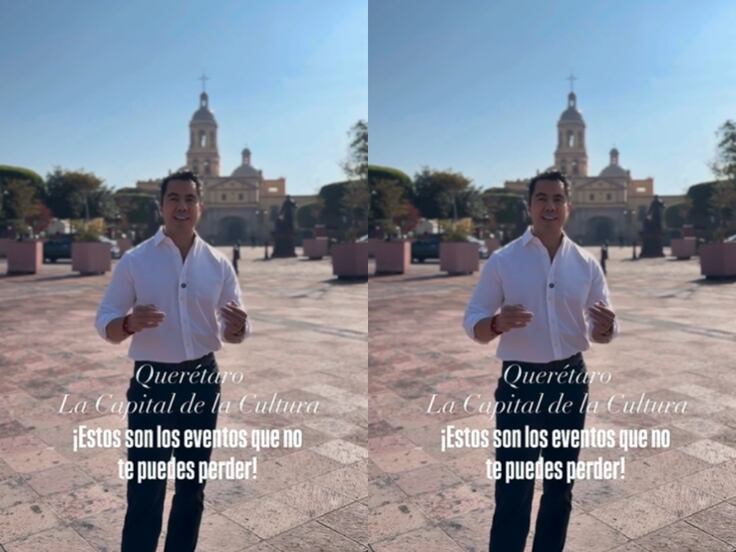 El alcalde de Querétaro, Felifer Macías, presenta la agenda cultural de septiembre y octubre