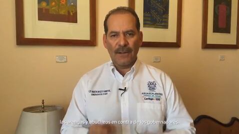 Gobernador de Aguascalientes declina acompañar a AMLO por "abucheo sistemático"