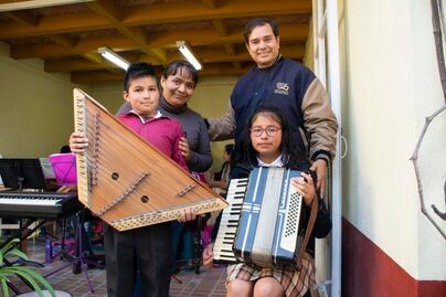 Niños de La D, a gira internacional