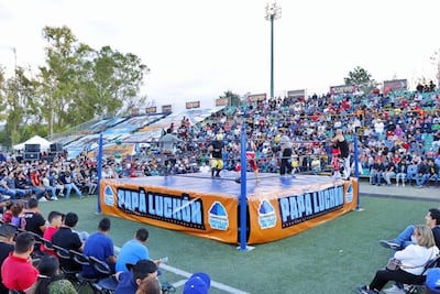 Celebran al Papá Luchón en el municipio de Corregidora