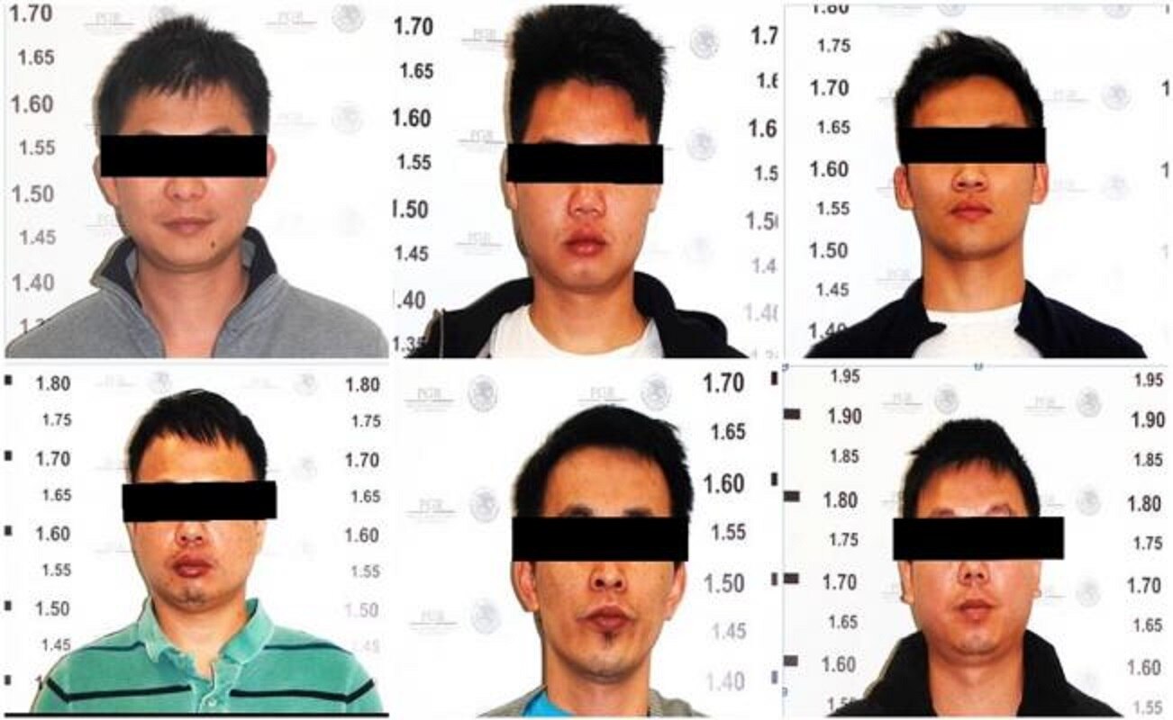 Detienen a 6 chinos, ligados al cártel de "El Mencho", con más de 10 mdd