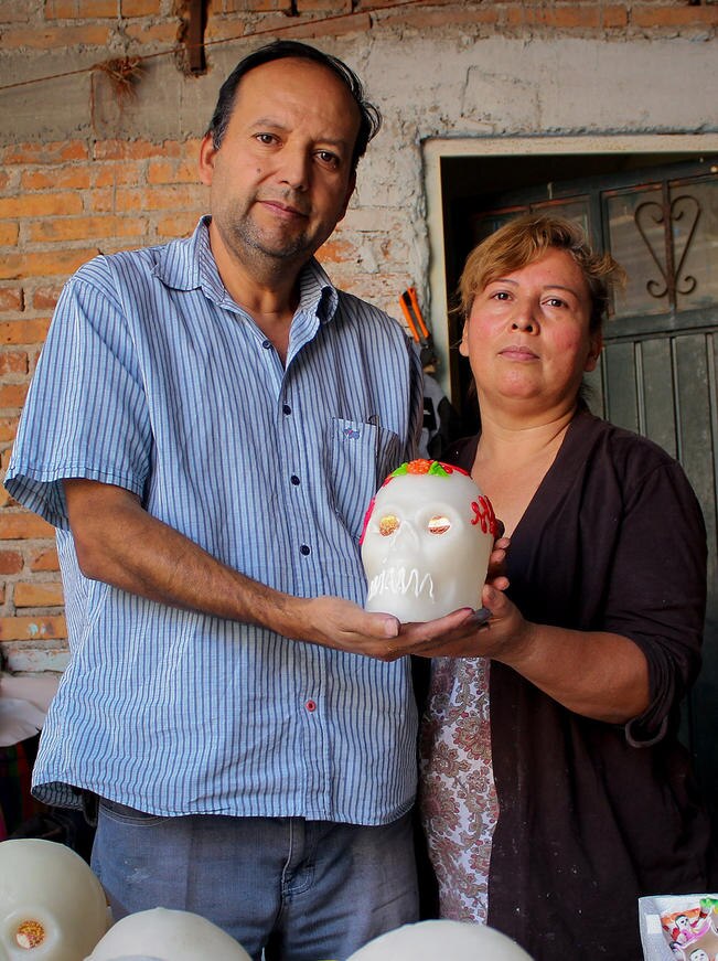 Calaveritas, "ofrendas para honrar a nuestros difuntos"