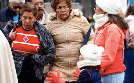 Se espera hasta 1 grado para mañana lunes; activan doble alerta por frío