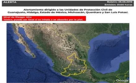 Roban tanque de cloro en Colón; lanzan alerta en 6 estados