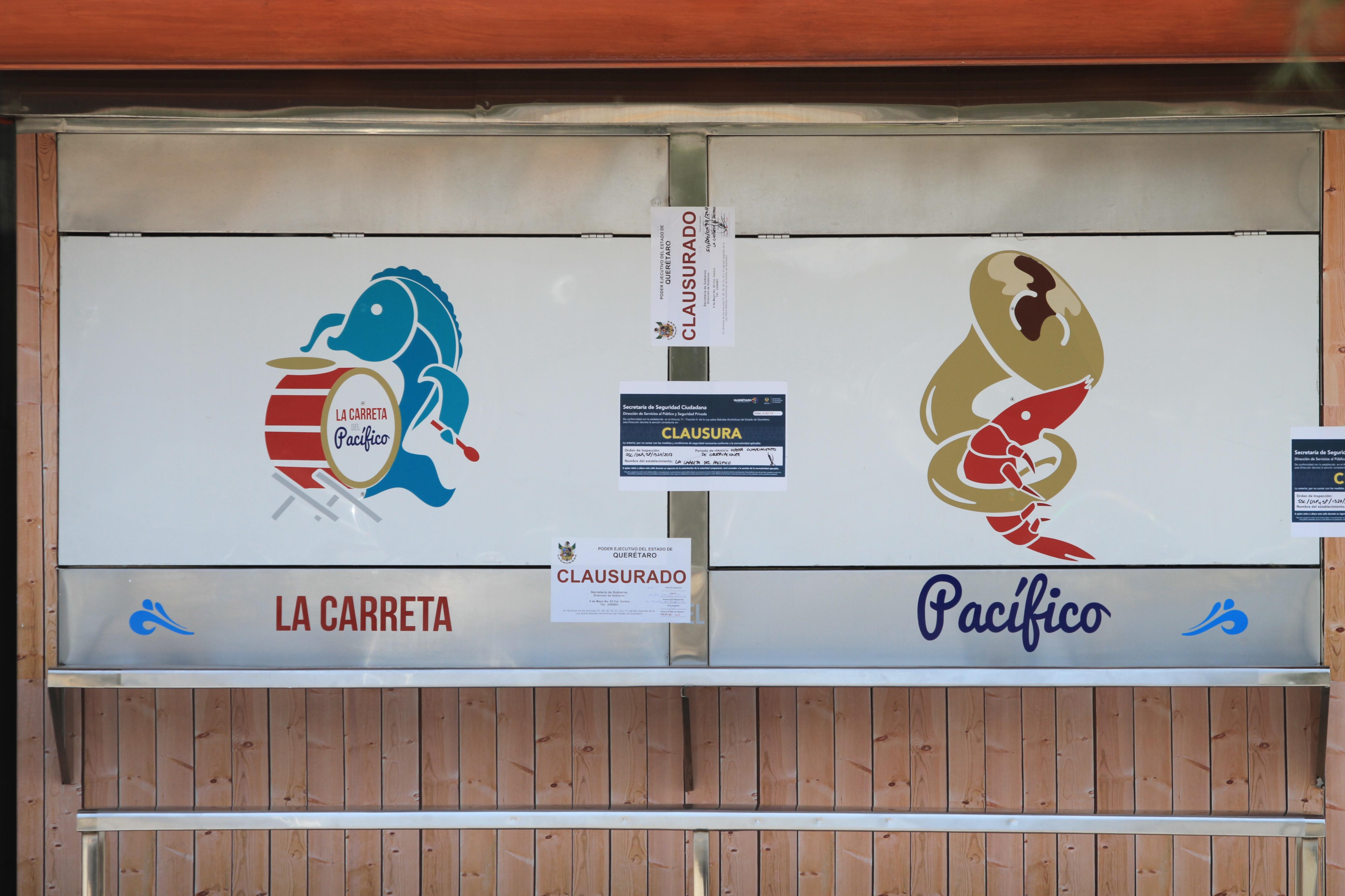 Clausuran en Querétaro restaurante del delegado de Tláhuac