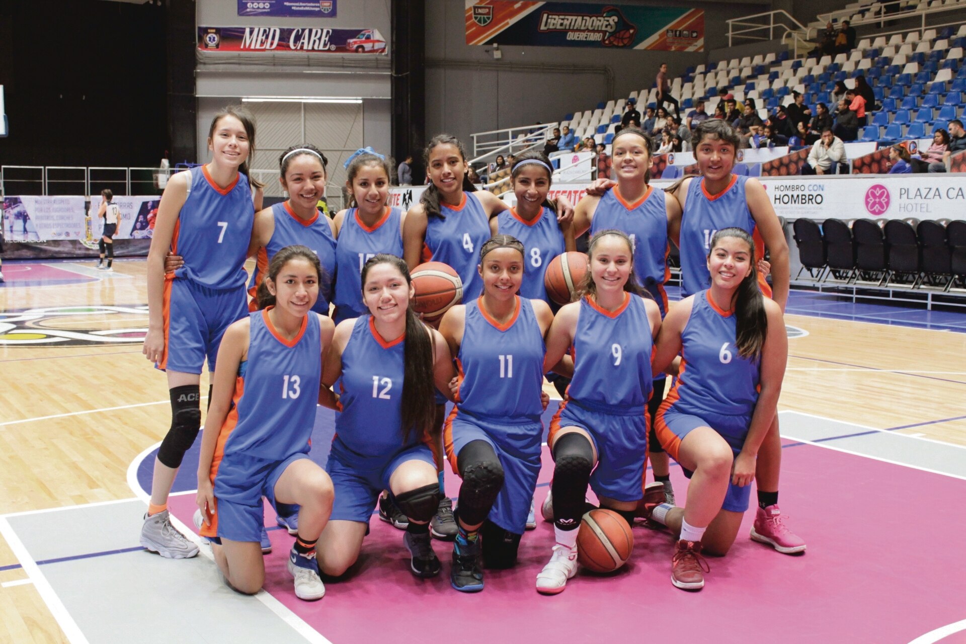 Basquetbolistas queretanos unidos rumbo a la Olimpiada Nacional