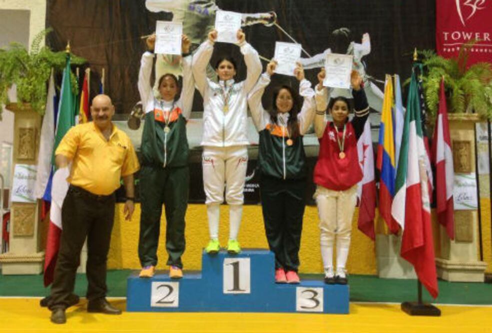 Esgrima queretana, lista para ON2013