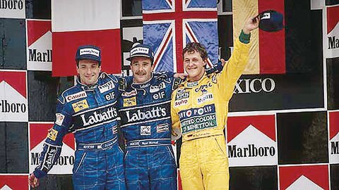 ‘Schumi’ y su primer gran logro