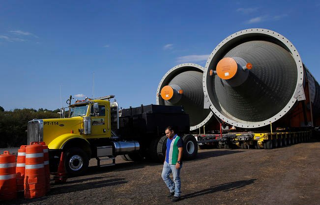 Transportarán calderas por carreteras estatales