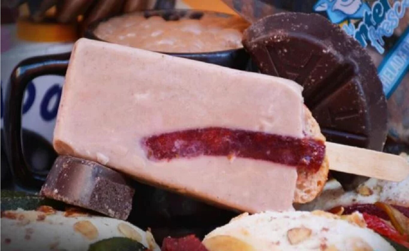 Increíble, paletas heladas de Rosca de Reyes