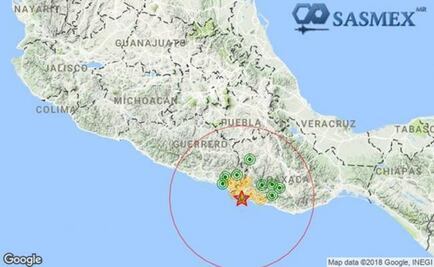 Se registra nuevo sismo en Pinotepa de 5.5 grados