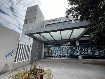 Grafitean antiguo Hospital General de Querétaro