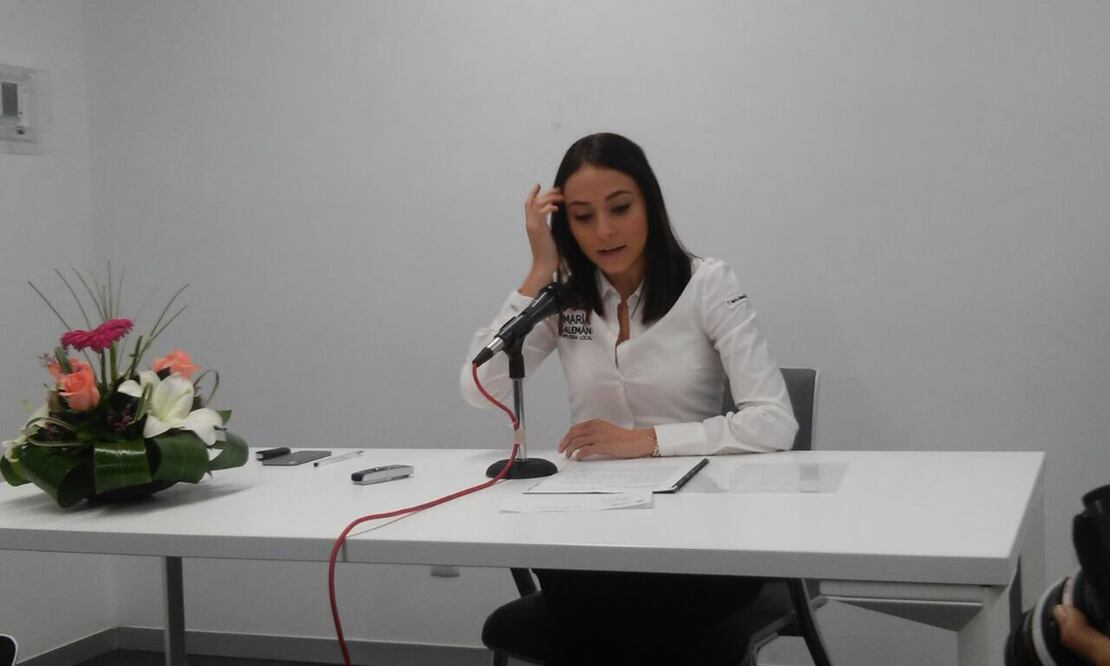 Pide María Alemán a MAV que deje el protagonismo