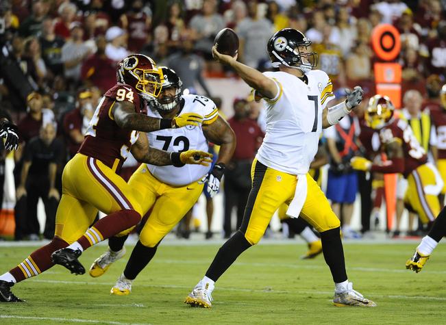 Steelers pega con tubo a Redskins