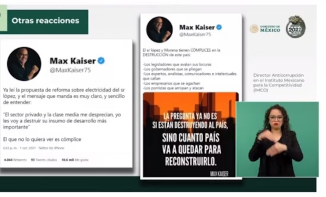 Poder Judicial resuelve que “Quién es Quién de las Mentiras” del gobierno de AMLO violó derechos de Max Kaiser. Foto: Captura de pantalla.