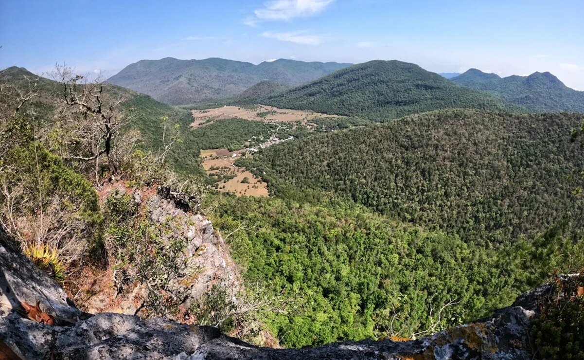 Peña Blanca, el mirador con postales memorables en la Sierra Gorda de Querétaro