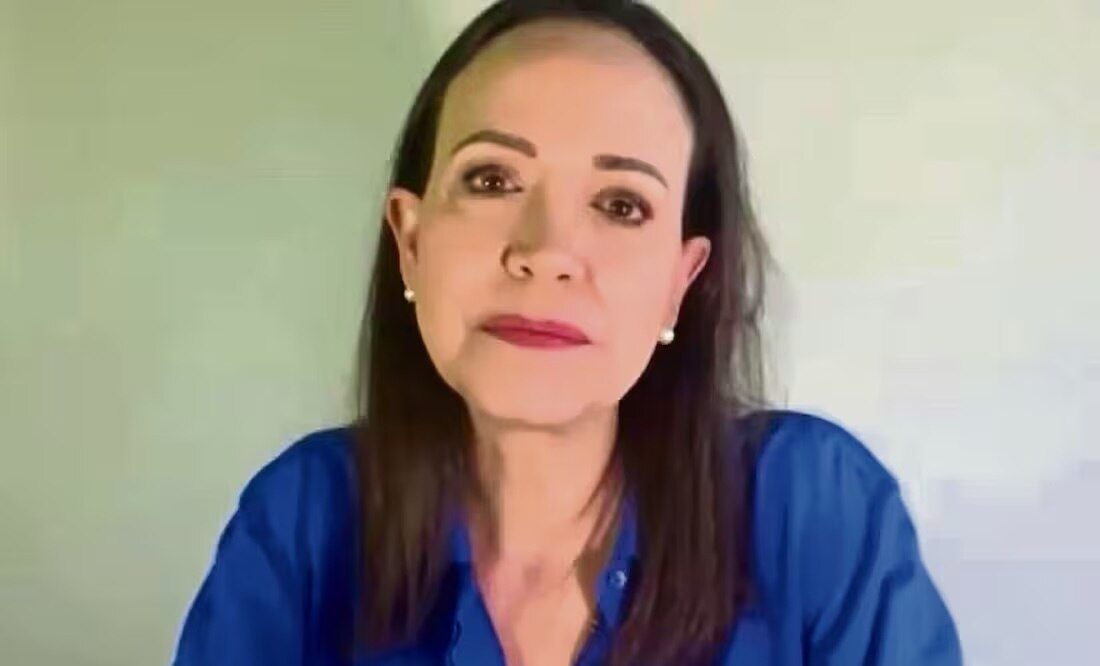 La ganadora del Premio Nobel de la Paz 2025, María Corina Machado. Foto: Captura de pantalla
