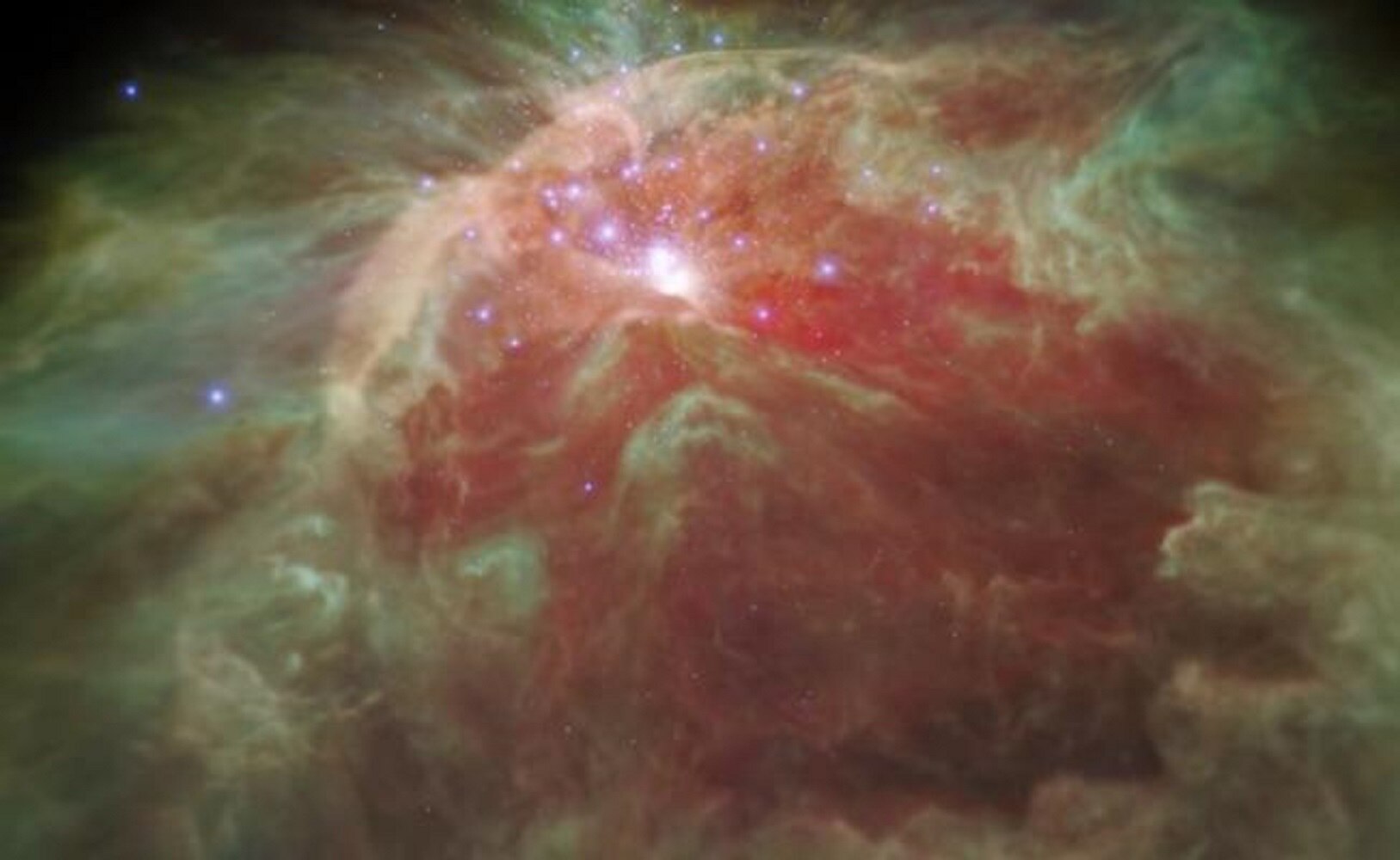 Un video en 3D de la NASA te lleva hasta la nebulosa de Orión