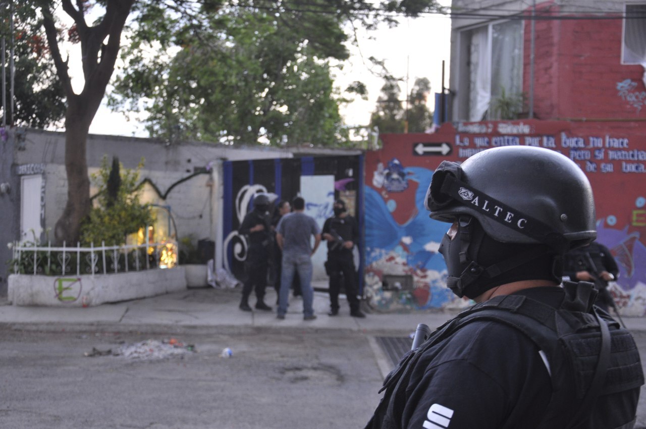 Aseguran a 3 personas involucradas con agresión en Av. Ezequiel Montes