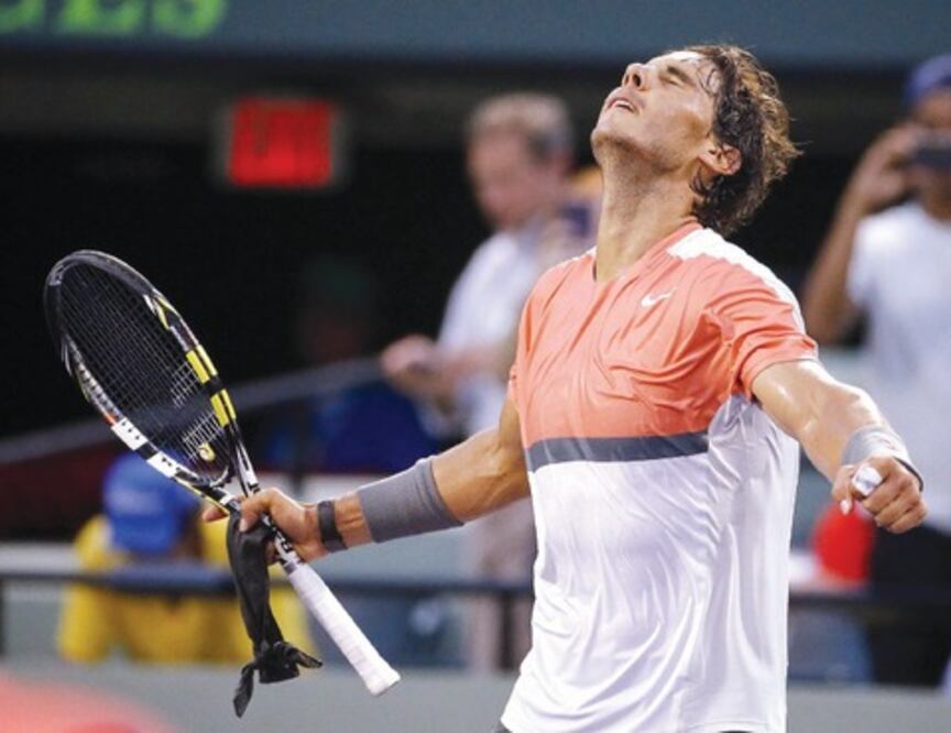 Nadal impresiona por su efectividad