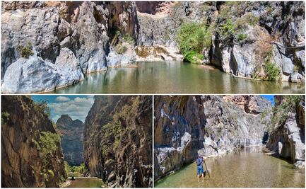Cañón del Paraíso: así son las paredes “mágicas” de mármol negro en la Sierra Gorda de Querétaro