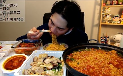 Mukbang, la moda coreana de comer hasta reventar