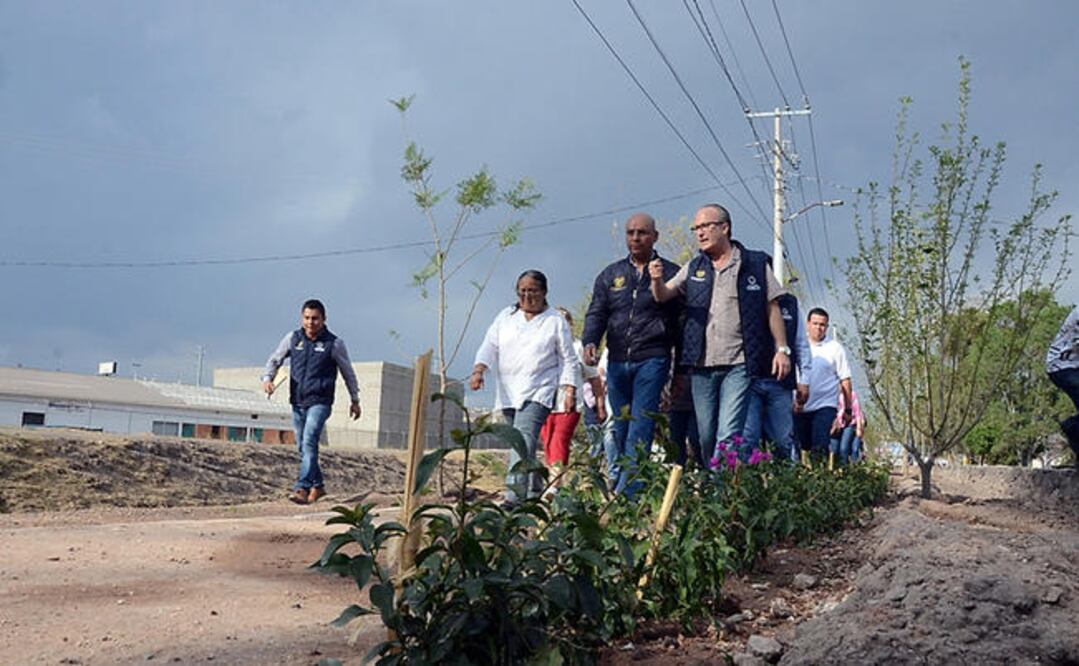 En este tercer Pulmón Urbano, de los 15 que se van a instalar, se invirtieron 350 mil pesos (ESPECIAL)