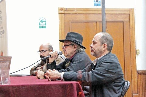 Guillermo Samperio presentó nuevo libro