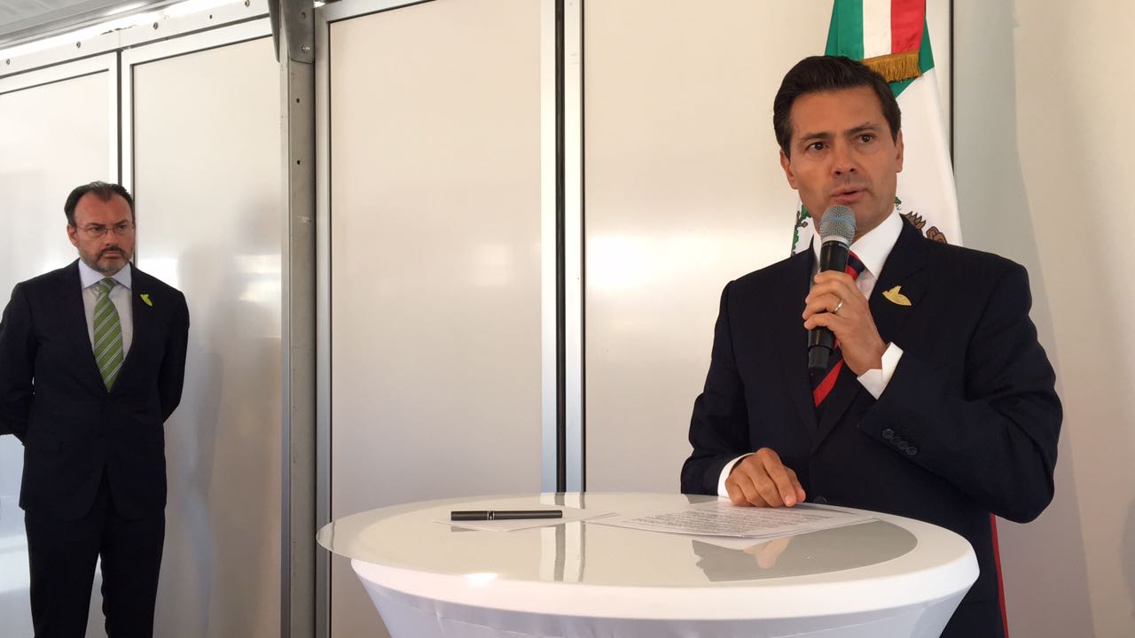 Relación México-EU no puede marcarse por murmullos: Peña Nieto