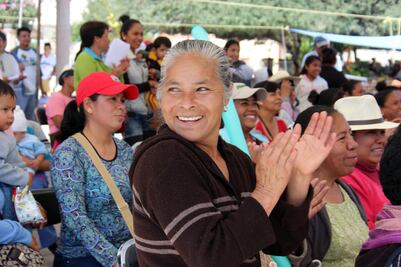Reciben apoyos en la Tortuga Tequisquiapan