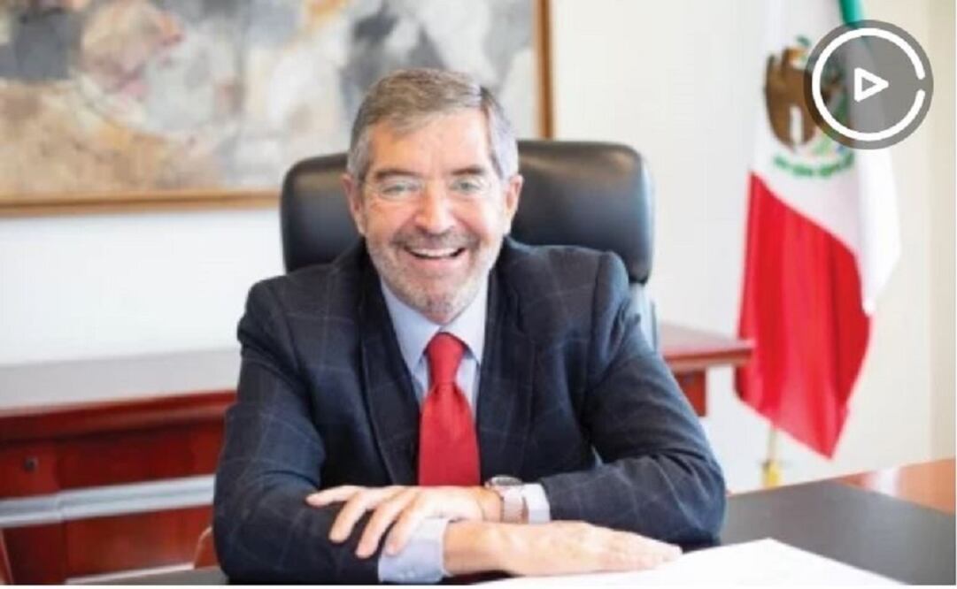 Embajador de México ante la Organización de las Naciones Unidas (ONU), Juan Ramón de la Fuente. Foto: CIRO GUTIÉRREZ. EL UNIVERSAL