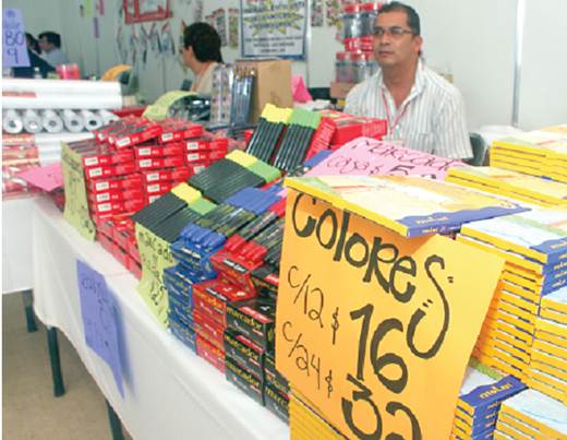 Papelerías aumentan 70% en ventas 