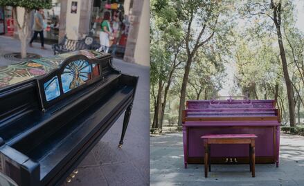 Acércate y aprende a tocar piano en plazas públicas