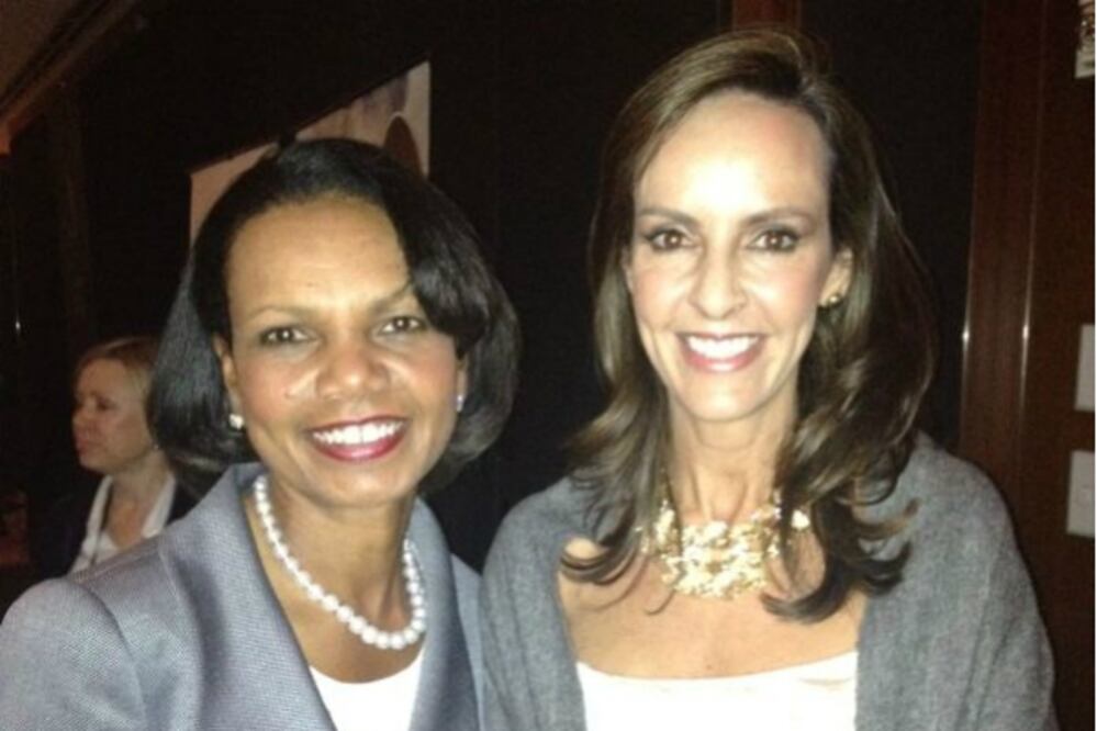 Se reunió Sandra Albarrán con Condoleeza Rice