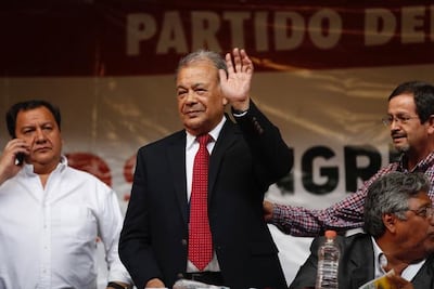 PT va con Morena y reelige a Alberto Anaya en liderazgo