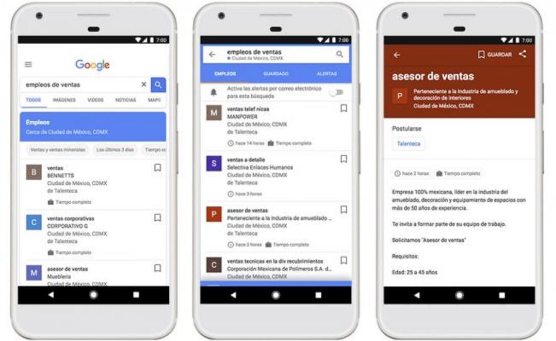 Los empleadores pueden subir sus ofertas siguiendo las instruciones de Google Developers. (Foto: Especial)