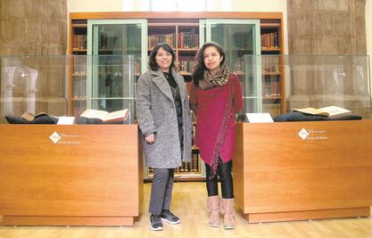 Exponen tres antiguos libros flamencos