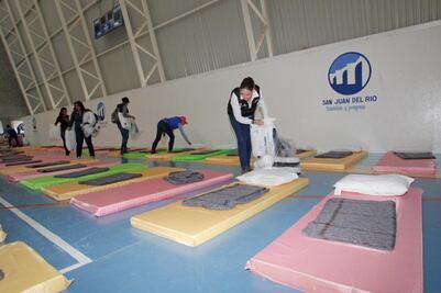 Karina Castro visita a las familias afectadas por las lluvias de SJR