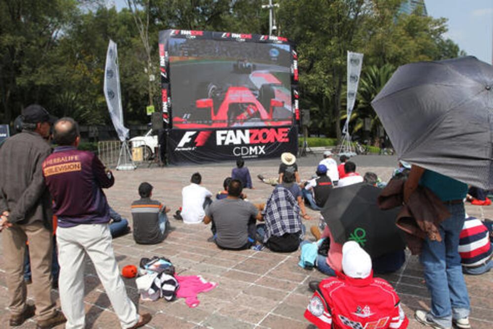 El GP visto desde Chapultepec