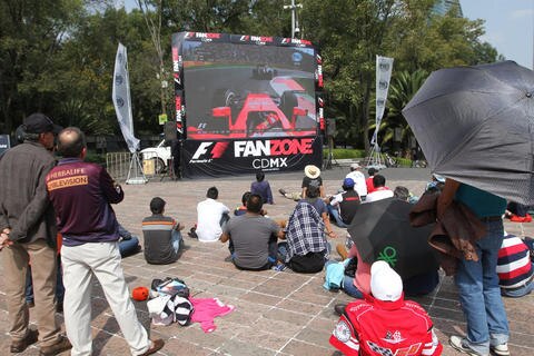 El GP visto desde Chapultepec