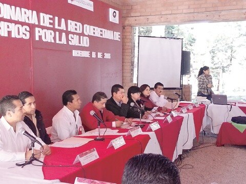 Sesionan alcaldías a favor de la salud