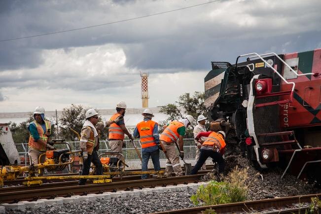 Por posible acto vandálico, descarrila tren de Ferromex