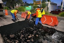 Agiliza la capital arreglo de baches