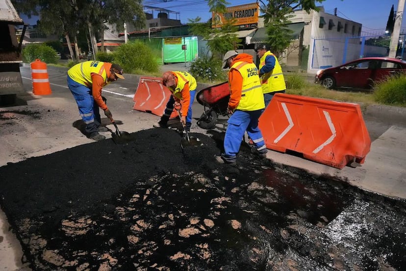 Agiliza la capital arreglo de baches