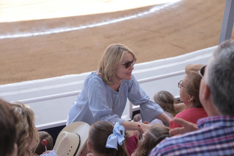 Fiesta taurina en la feria