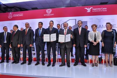 Firma estado convenio con Suprema Corte de Justicia