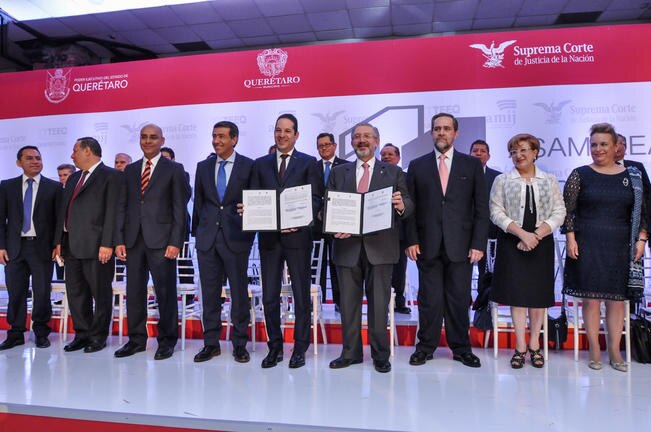 Firma estado convenio con Suprema Corte de Justicia